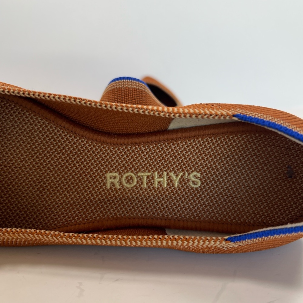 EUC! Rothy's The Point Orange WSize 6.5 - Picture 10 of 13